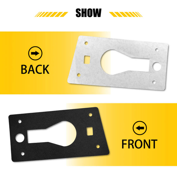 Fit for 03-09 Hummer H2 and 05-09 H2 SUT Roof Light Gaskets Anti-Leak Seal 10pcs