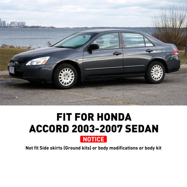 For Honda Accord Mud Flaps Fits 03-07 Accord Sedan 4-Door (4pcs)