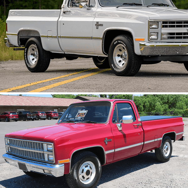 Front Bumper Side Marker Light Housing Assembly Chrome Bezel Compatible with Chevrolet, GMC, etc