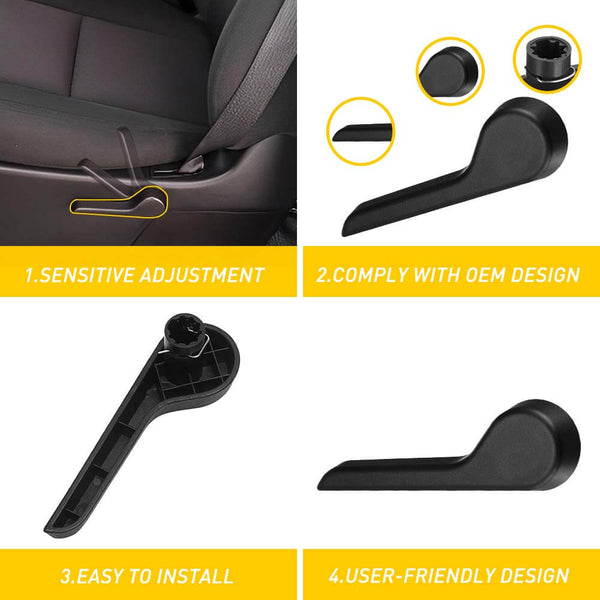 Front Left and Right Seat Recliner Handle Fit For Chevrolet, GMC Models