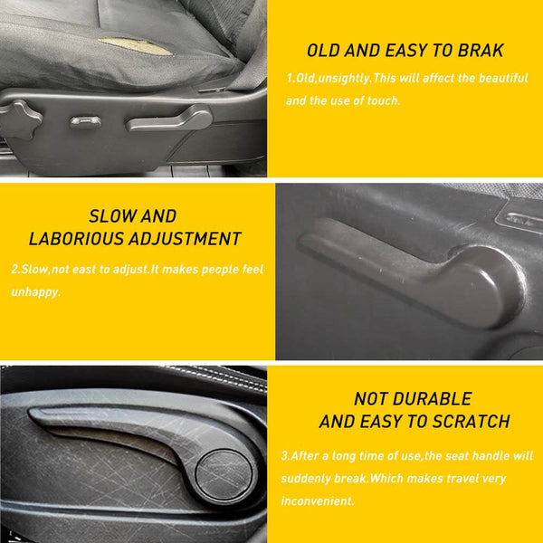 Front Left and Right Seat Recliner Handle Fit For Chevrolet, GMC Models