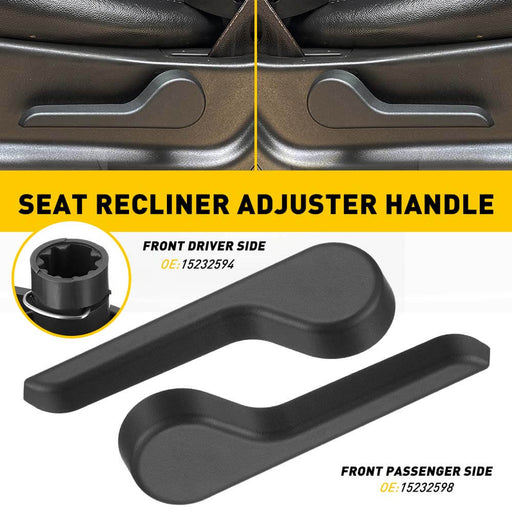 Front Left and Right Seat Recliner Handle Fit For Chevrolet, GMC Models