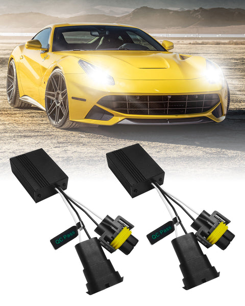 H11/H8/H9 Canbus Adapter Anti-Flicker Warning Canceler for LED Headlight