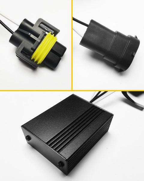 H11/H8/H9 Canbus Adapter Anti-Flicker Warning Canceler for LED Headlight