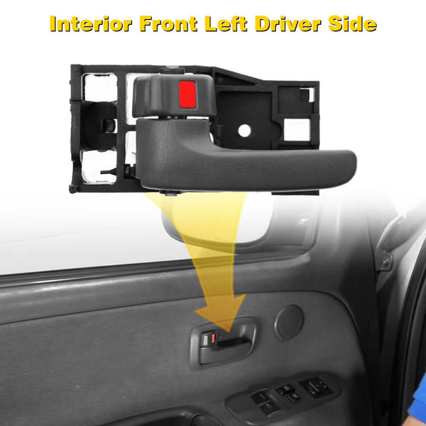 Interior Door Handle Left Front Door Handle Replacements for 2000-2006 Toyota Tundra