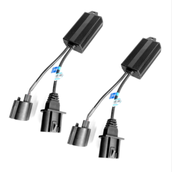 LED Headlight Can-bus Decoder kit, Decoder Anti Flickering Computer Warning Canceller Error Code Eliminator Resistor Decoder for Headlight/Fog-light