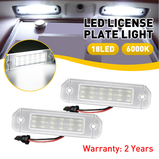 LED License Plate Lights for Honda Civic Models Waterproof Rear License Plate Light Kits Xenon White Light