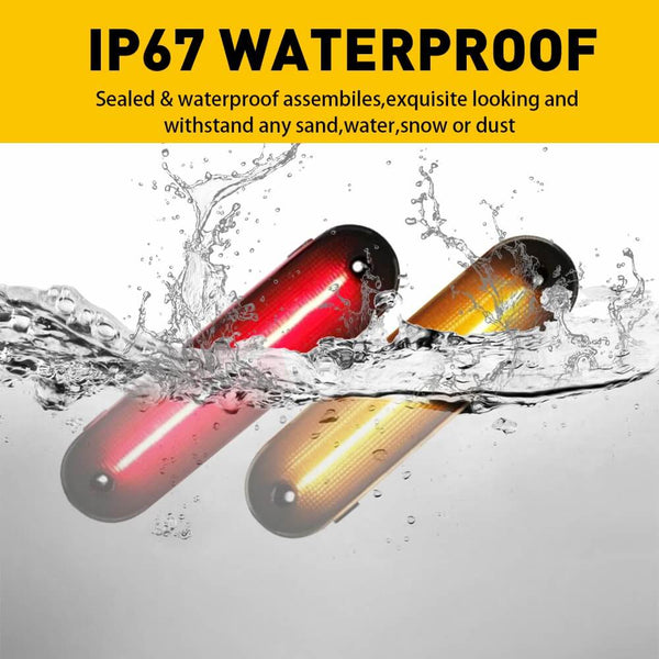 LED Side Marker Lights for 1999-2005 Mazda Miata MX5 Turn Signal Sidemarker Lamps Replacement