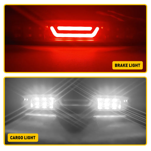 Led Third Brake Light Cargo Light High Mount Stop Light For 2007-2013 Silverado GMC1500 2500 3500