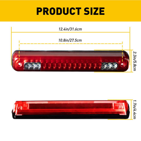 LED Third Brake Light Fit for 88-98 Chevy C1500/K1500/Silverado and GMC C1500/K1500