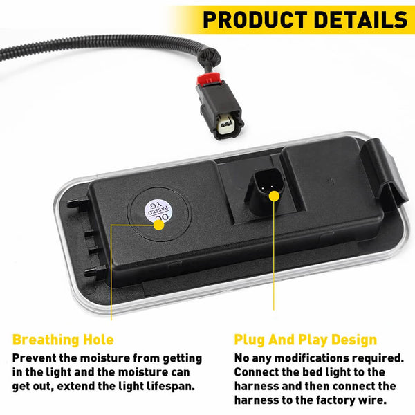 LED Truck Bed Lights Kit Replacement Fits 2020-2022 Toyota Tacoma