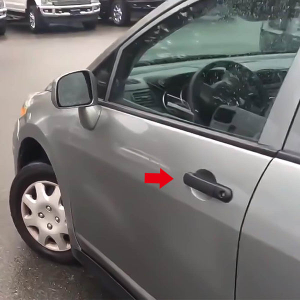 Left Front Exterior Door Handle Passenger Door Handle Replacements for 2007-2012 Versa