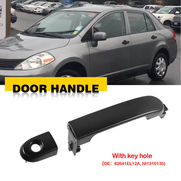 Left Front Exterior Door Handle Passenger Door Handle Replacements for 2007-2012 Versa