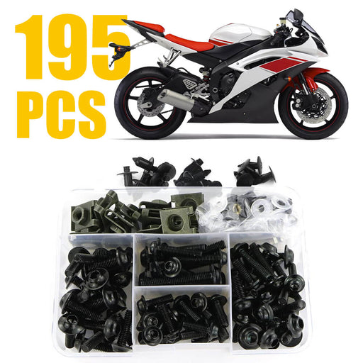 Motorcycle Fairing Nut And Bolt Assortment Kits Fasteners for Universal Motorcycle Mounting Kit