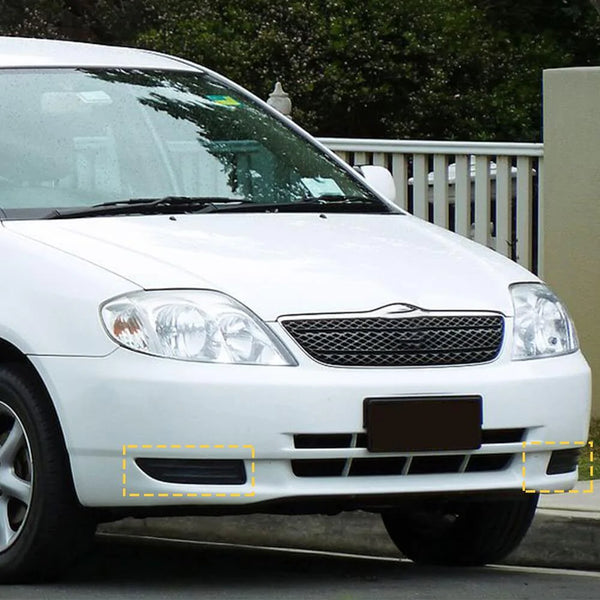 Pair Fog Light Cover Set Replacement for 2005-2008 Toyota Corolla