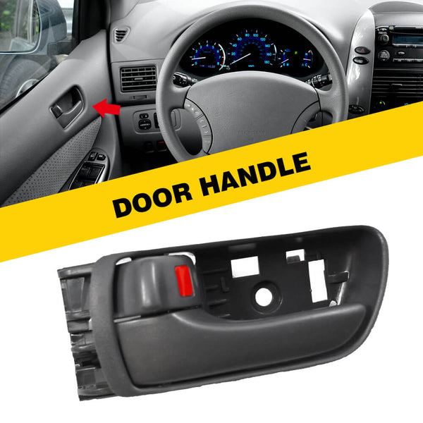 Rear Exterior Door Handles,Left Front Interior Door Handle Replacements for 2004-2010 Toyota Sienna