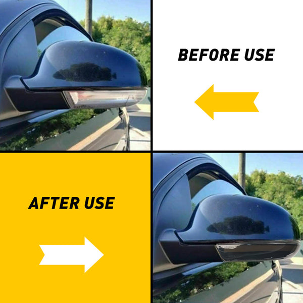 Side Rearview Mirror Smoke Lens Amber LED Turn Signals Marker Light Compatible with VW Jetta Golf 5 MK5 Passat B6 GTI