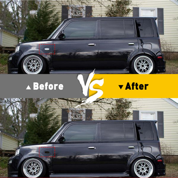 Smoke Lens LED Signal Side Marker Light For 01-05 LEXUS IS300 04-06 SCION XB