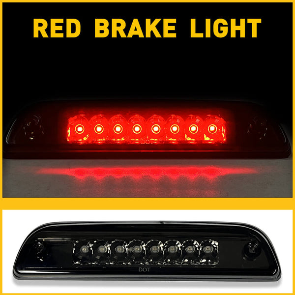 Smoke Shell LED Third Brake Light Fits 95-17 Toyota Tacoma (without cargo light function)