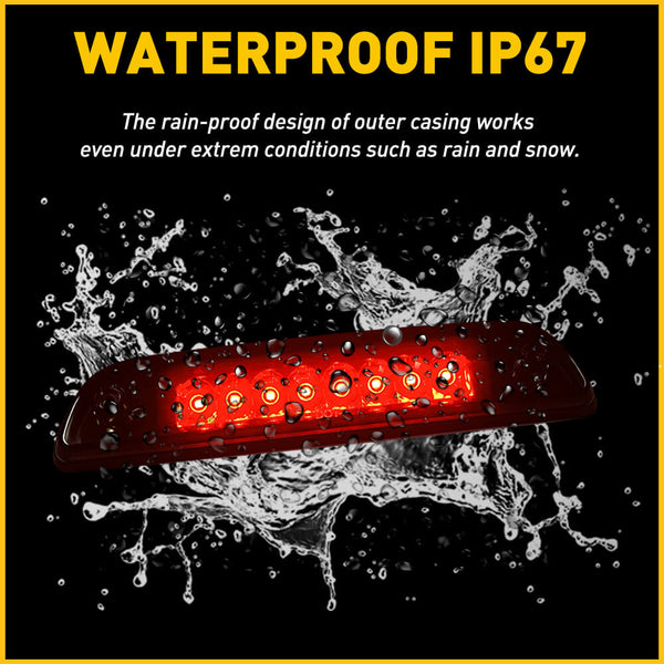 Smoke Shell LED Third Brake Light Fits 95-17 Toyota Tacoma (without cargo light function)