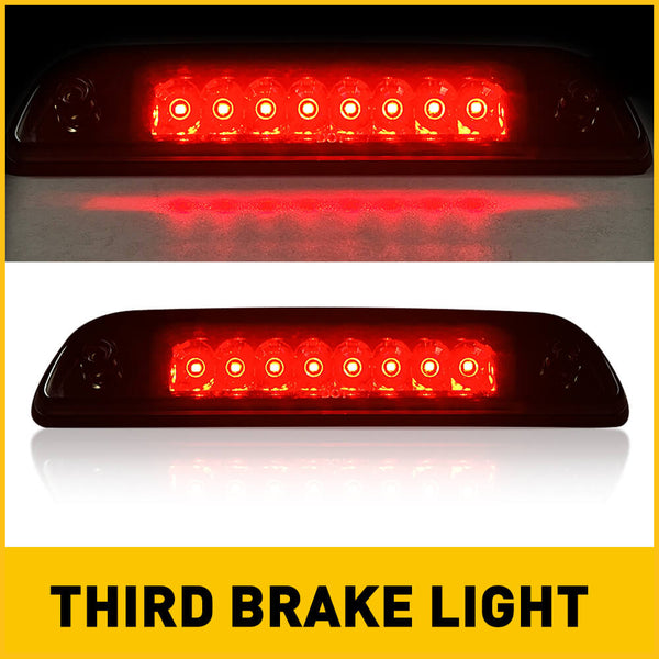 Smoke Shell LED Third Brake Light Fits 95-17 Toyota Tacoma (without cargo light function)