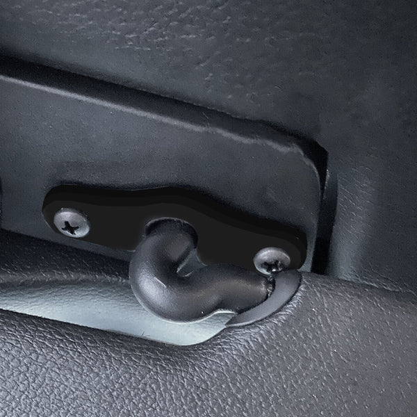 Sun Visor Clips for 2018-2022 Jeep JK, JL, JT Gladiator and Wrangler | Double Screw Design