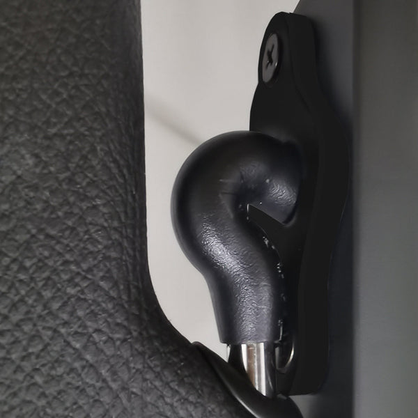 Sun Visor Clips for 2018-2022 Jeep JK, JL, JT Gladiator and Wrangler | Double Screw Design