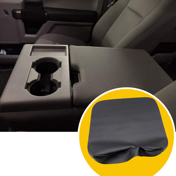 The 2015-2020 Ford F150 Leather Center Console Lid Armrest Cover