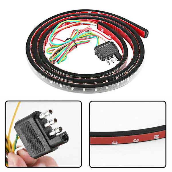 Univeral Triple Row LED Tailgate Light Bar for Trucks(48inch/60inch)