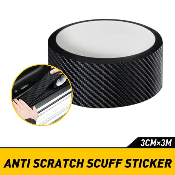 Universal Protective Car Door Strips, Automotive Anti-Collision Strips and Anti Scratch Scuff Stickers for Car Door Edge/Front and Rear Bumper/Door Sill Protectors