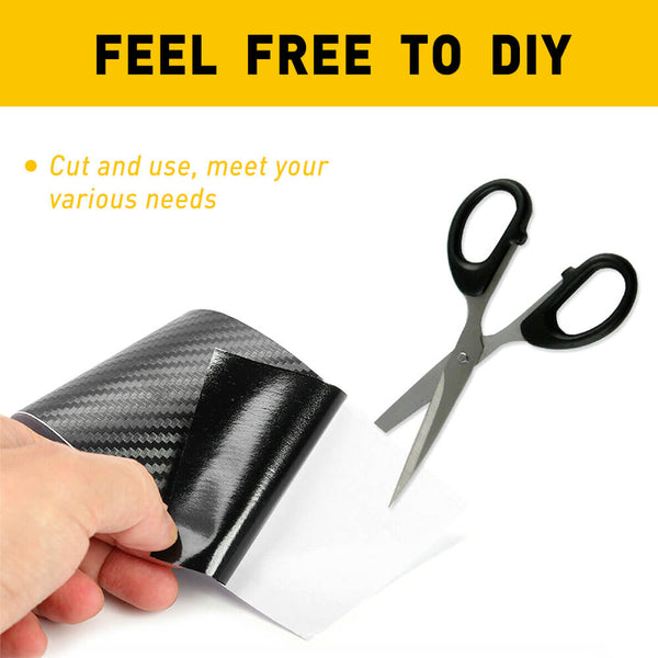 Universal Protective Car Door Strips, Automotive Anti-Collision Strips and Anti Scratch Scuff Stickers for Car Door Edge/Front and Rear Bumper/Door Sill Protectors