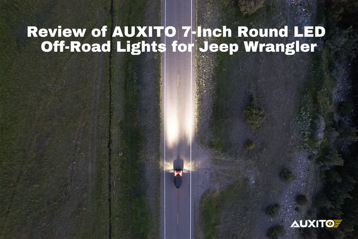 Review of AUXITO 7-Inch Round LED Off-Road Lights for Jeep Wrangler