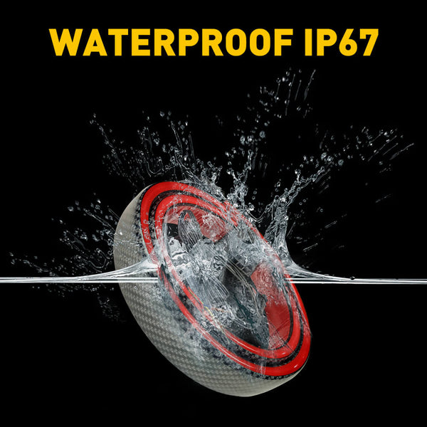 1.18 Meters Carbon Fiber LED Car Tail Brake Light Bar Strip Rear Spoiler Lip Trim