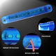 10Pcs 3.94 Inch Slim LED Side Marker Lights 12-24V 9 SMD LED for Truck Trailer RV Bus