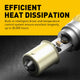 1156 LED Bulbs Amber Turn Signal Light, Super Bright Unique 1:1 Design, BA15S 7506 1141 P21W for Blinker Turn Signal Bulbs, Tail Light, Stop Brake Lights, Side Marker Turn Signal Replacement