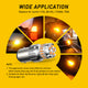 1156 LED Turn Signal Light Bulbs 3157 LED Bulbs Amber Yellow 400% Brighter