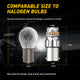 1156 LED Turn Signal Light Bulbs Amber Yellow 400% Brighter