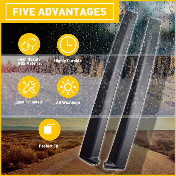 1992-1995 Honda Civic 2/3 Door Coupe & Hatchback LH/RH Door Pillar Trim