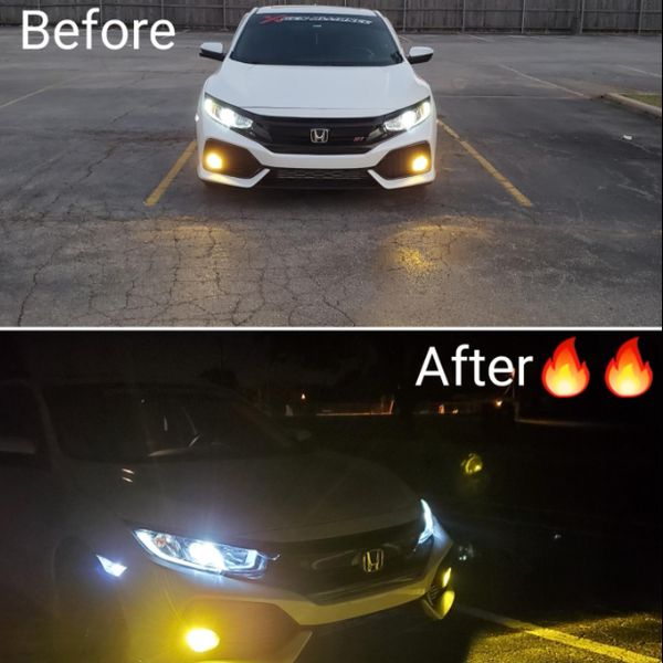 2004-2020 Honda Civic Fog Light Bulb(NOT for 06-08 Civic Coupe)