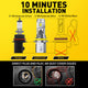 2025 New Upgraded 9007 HB5 Headlight Bulbs, 22000LM/Set, AUXITO M6S Series