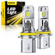 2025 New Upgraded 9007 HB5 Headlight Bulbs, 22000LM/Set, AUXITO M6S Series