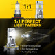 2025 new upgraded H13 9008 Headlight Bulbs, 15000LM/Set, AUXITO M6S Series