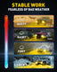 2025 Upgraded 9145/9140/H10 LED Fog Light Bulbs – 3000K Yellow, 27 CSP LEDs, 1:1 Mini Size for Direct Fit