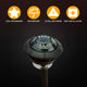 3/4 Inch Smoked LED Side Marker lights Round Bullet Mini Size 3LEDs Truck Trailer(10pcs/20pcs)