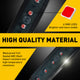 3.9 Inches Slim LED Side Marker Lights 6 LEDs Smoked Len for Truck Trailer RV 10pcs