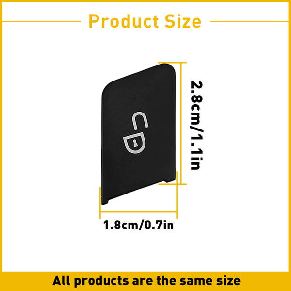 4PCS Master Window Switch Button Cover Cap For Mercedes-Benz C-Class W204 (07-14), E-Class W212(10-15) 4 Door