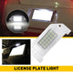 6000K White LED License Plate Light Kit For Dodge Charger Challenger Magnum Avenger Dart