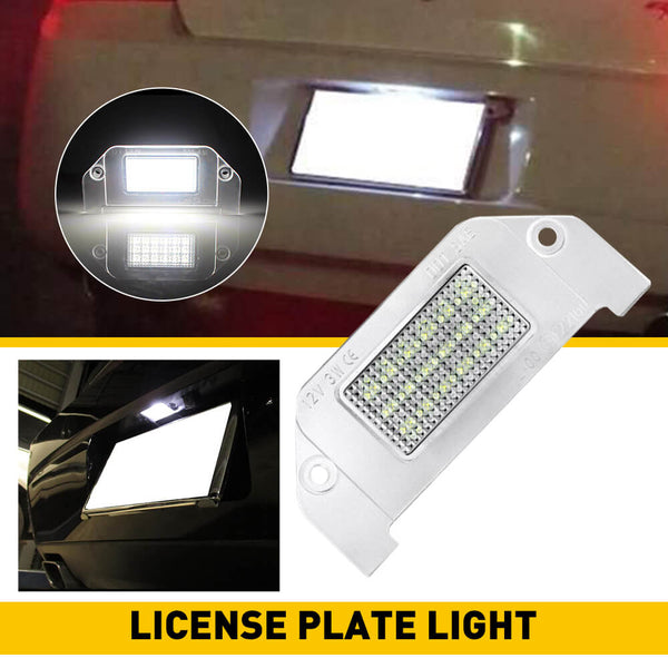 6000K White LED License Plate Light Kit For Dodge Charger Challenger Magnum Avenger Dart