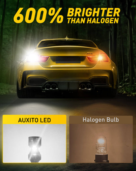 7443 7440 LED Bulb Reverse light with Built In Resistor CANbus Ready 7441 7444 W21W LED White Bulb for Backup Parking Daytime Running Lights