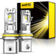 9004 LED Headlight Bulb 12000LM 6500K White Wireless Design